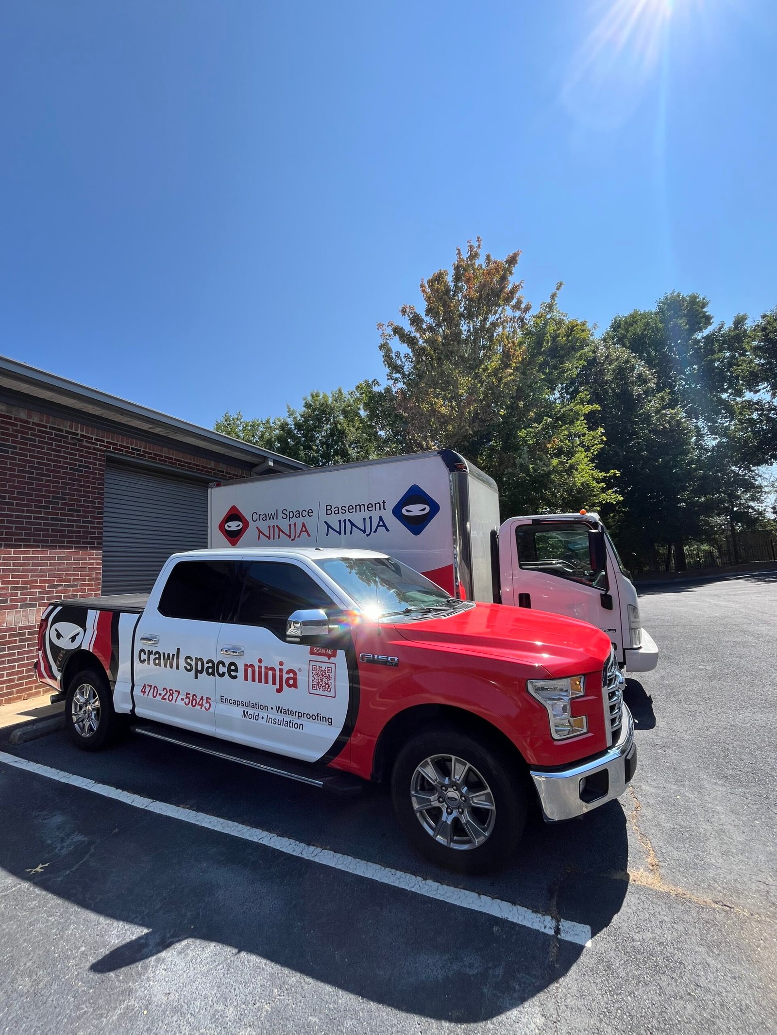 Vapor barrier encapsulation process: Crawlspaces and Waterproofing of Cumming