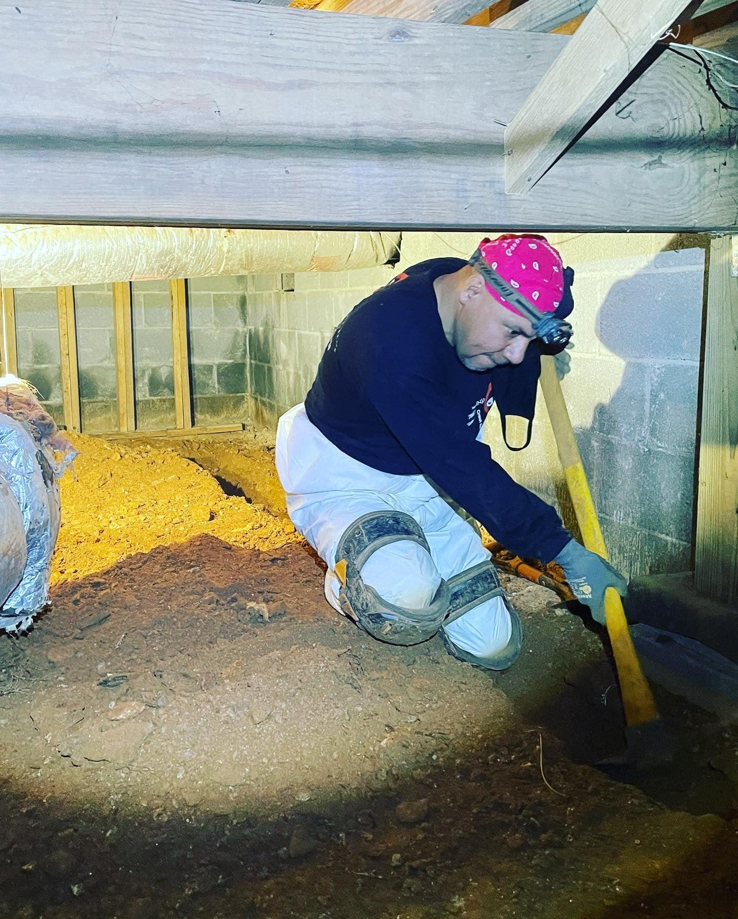 moisture barrier crawl space Sandy Springs GA installation