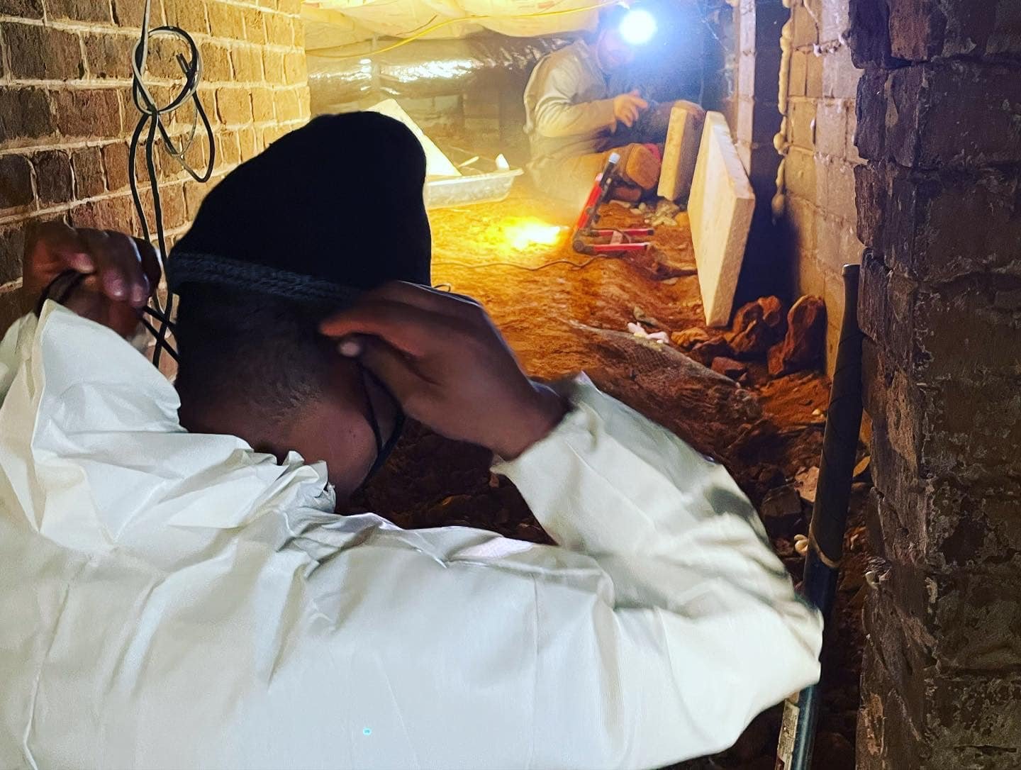 Crawlspaces and Waterproofing of Cumming thermal barrier install