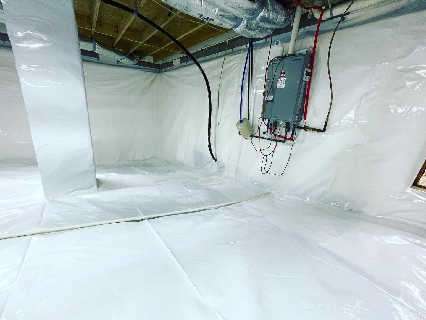 crawl space vapor barrier Gwinnett County GA